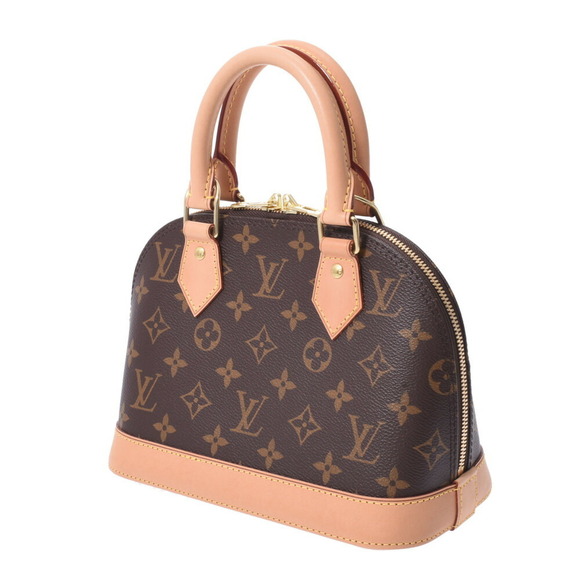 Louis Vuitton Monogram Alma Brown Canvas Handbag - Picture 2 of 9